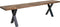 House Nordic Bankje Toulon Eikenhout Smoked 180cm
