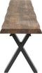 House Nordic Bankje Toulon Eikenhout Smoked 180cm