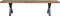House Nordic Bankje Toulon Eikenhout Smoked 180cm