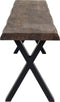 House Nordic Bankje Toulon Eikenhout Smoked 180cm