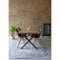 House Nordic Bergen Eetkamerstoel - Zwart & Naturel - Set Van 2