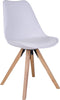 House Nordic Bergen - set van 2 eetkamerstoelen eiken - wit