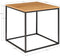 House-Nordic-Bijzettafel-Avery-eikenkleurig-en-zwart