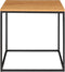 House-Nordic-Bijzettafel-Avery-eikenkleurig-en-zwart