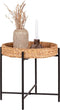 House Nordic Bijzettafel Naro Waterhyacint Rond Ø50cm