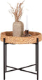 House Nordic Bijzettafel Naro Waterhyacint Rond Ø50cm