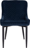 House Nordic Boston Eetkamerstoel - Velvet Blauw