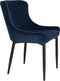 House Nordic Boston Eetkamerstoel - Velvet Blauw