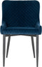 House Nordic Boston Eetkamerstoel - Velvet Blauw