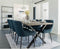 House Nordic Boston Eetkamerstoel - Velvet Blauw