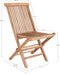 House Nordic De Toledo Teak Tuinstoel - Eetkamerstoel set van 2