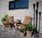 House Nordic De Toledo Teak Tuinstoel - Eetkamerstoel set van 2