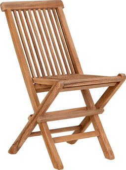 House Nordic De Toledo Teak Tuinstoel - kinderstoel set van 2