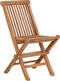 House Nordic De Toledo Teak Tuinstoel - kinderstoel set van 2