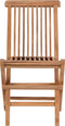 House Nordic De Toledo Teak Tuinstoel - kinderstoel set van 2