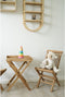 House Nordic De Toledo Teak Tuinstoel - kinderstoel set van 2