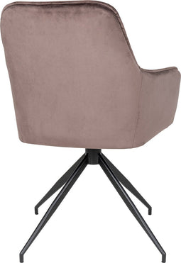 House-Nordic-Eetkamerstoel-Ava-draaibaar-paddenstoelkleurig