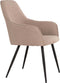 House Nordic Eetkamerstoel Harbo Bouclé Beige