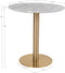 House Nordic Eetkamertafel Bolzano Marmerlook Ø70cm