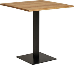 House Nordic Eettafel Lignano - 70x70x75cm - Eiken/Metaal - Naturel