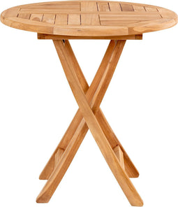 House Nordic Eettafel Oviedo Teakhout Rond Ø70cm