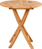 House Nordic Eettafel Oviedo Teakhout Rond Ø70cm