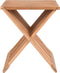 House Nordic - Erto Kruk - 40x35x45 CM - Bruin - Teakhout
