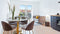 House Nordic Geneve Eetkamerstoel Velvet - Grijs Messing - Set van 2