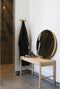 House Nordic Halbankje - Naturel - Beukenhout - 80cm - Bankje Abano
