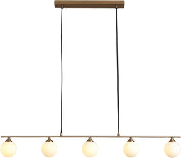 House Nordic Hanglamp Halifax Messing 150cm