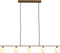 House Nordic Hanglamp Halifax Messing 150cm