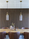 House Nordic Hanglamp Luton Cilinder Brass Smoke Glas