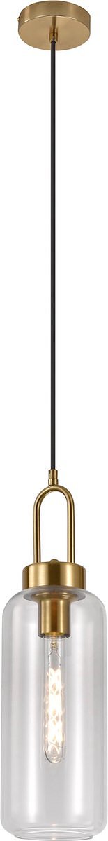 House Nordic Hanglamp Luton Cilinder Brass