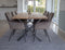House Nordic Harbo Eetkamerstoel Velvet Grijs - Set van 2