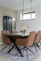 House Nordic Parijs hanger - hanglamp LED - messing goud-look - industrieel