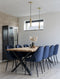 House Nordic Parijs hanger - hanglamp LED - messing goud-look - industrieel