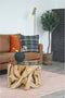House Nordic Parijs - staande vloerlamp LED - messing goud-look - industrieel - H 150cm