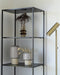 House Nordic Parijs - staande vloerlamp LED - messing goud-look - industrieel - H 150cm
