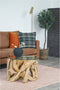 House Nordic Parijs - staande vloerlamp LED - messing goud-look - industrieel - H 150cm