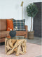 House Nordic Parijs - staande vloerlamp LED - messing goud-look - industrieel - H 150cm