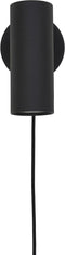 House Nordic Parijs - wandlamp LED - mat zwart - industrieel