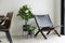 House Nordic Perugia Zwart fauteuil