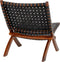 House Nordic Perugia Zwart fauteuil