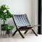 House Nordic Perugia Zwart fauteuil
