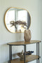 House Nordic Spiegel Madrid Aluminium Goud 50x80cm