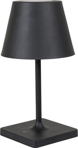 House Nordic Tafellamp Dean LED Zwart Oplaadbaar