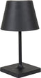 House Nordic Tafellamp Dean LED Zwart Oplaadbaar