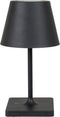 House Nordic Tafellamp Dean LED Zwart Oplaadbaar