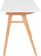 House Nordic Thuiswerk Bureau Vojens Wit Naturel 120x60x75 cm