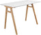 House Nordic Thuiswerk Bureau Vojens Wit Naturel 120x60x75 cm